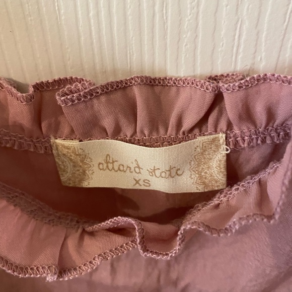 Full length silk top with ruffle trim - Picture 3 of 3